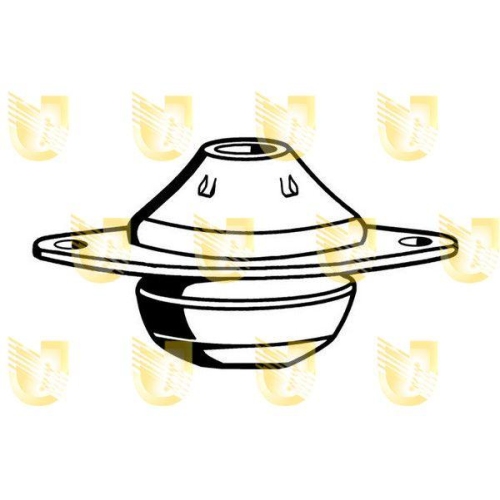 Lagerung Motor Unigom 396040 f&uuml;r VW Hinten