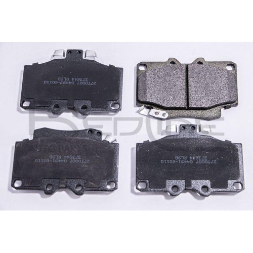 Bremsbelagsatz Scheibenbremse Red-line 27TO007 f&uuml;r Toyota Lexus Vorderachse