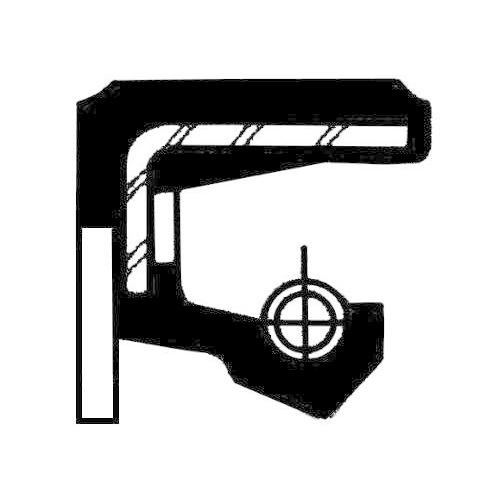 Wellendichtring Kurbelwelle Corteco 19035190B für Toyota Getriebeseitig