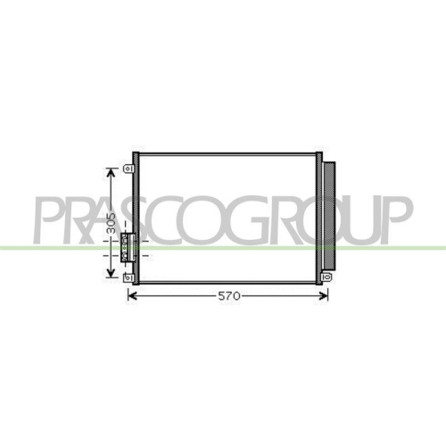 Kondensator Klimaanlage Prasco FD008C003 Prascoselection f&uuml;r Chrysler Fiat Ford