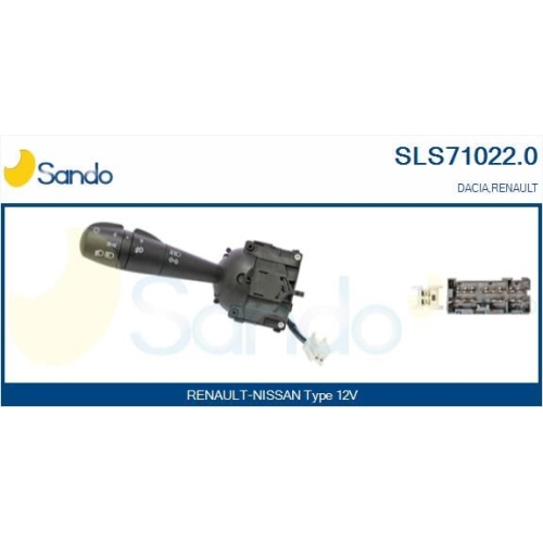 Lenkstockschalter Sando SLS71022.0 f&uuml;r Dacia F&uuml;r Fahrzeuge Mit Obd