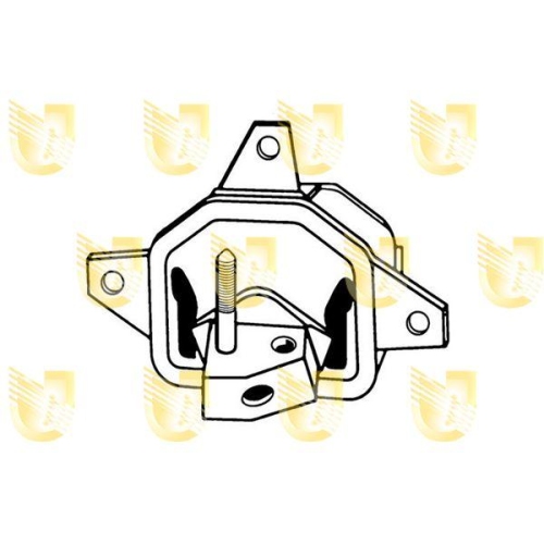 Lagerung Motor Unigom 396052 f&uuml;r Opel Vorne Vorne Rechts