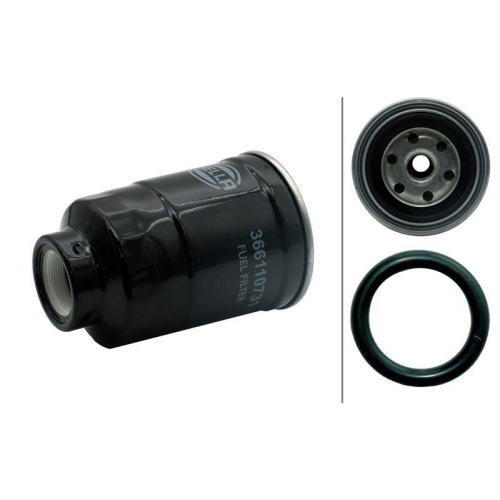 Kraftstofffilter Hella 8ZF 366 110-731 f&uuml;r Ford Mazda Nissan Peugeot Toyota Bmc