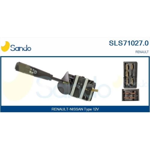 Lenkstockschalter Sando SLS71027.0 f&uuml;r Renault F&uuml;r Fahrzeuge Mit Obd