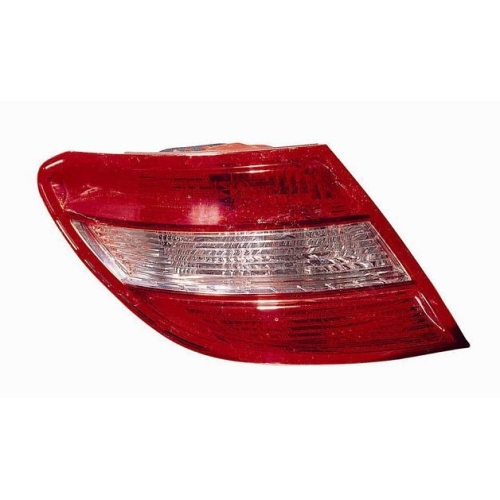 RÜCKLICHTEINHEIT RECHTS MERCEDES C-KLASSE W204 2006 LIMOUSINE WEISS-ROT RECH