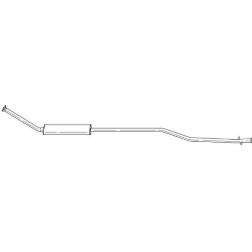 Mittelschalld&auml;mpfer Sigam 20444 f&uuml;r Citro&euml;n