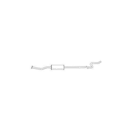 Mittelschalld&auml;mpfer Sigam 20465 f&uuml;r Citro&euml;n