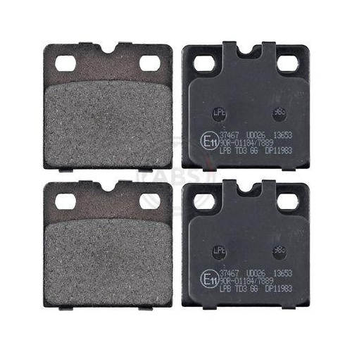 Bremsbelagsatz Scheibenfeststellbremse A.b.s. 37467 f&uuml;r Audi Jaguar Vag Ford Usa