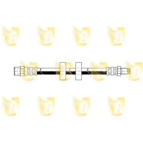 Bremsschlauch Unigom 379506 f&uuml;r Audi VW Vorne
