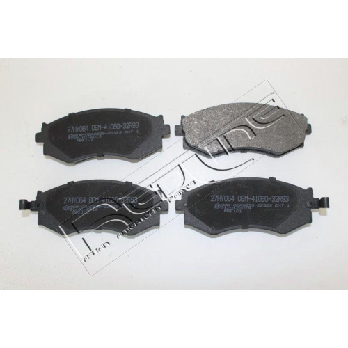 Bremsbelagsatz Scheibenbremse Red-line 27HY064 f&uuml;r Nissan Ssangyong Hyundai Kia