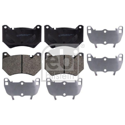 Bremsbelagsatz Scheibenbremse Febi Bilstein 177186 f&uuml;r Audi Vorderachse