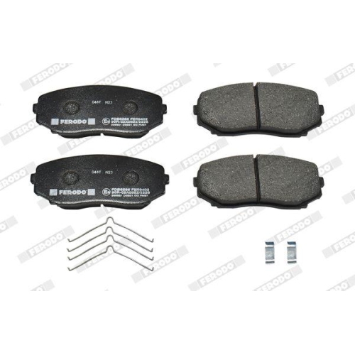 Bremsbelagsatz Scheibenbremse Ferodo FDB5285 Premier Eco Friction f&uuml;r Mitsubishi