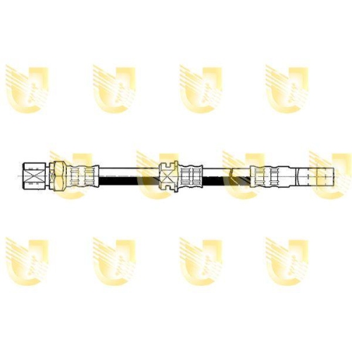 Bremsschlauch Unigom 379509 für Opel Vorne