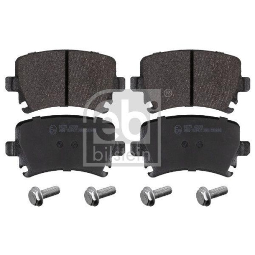 Bremsbelagsatz Scheibenbremse Febi Bilstein 16540 für Audi Seat Skoda VW
