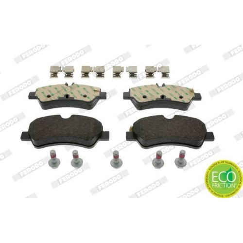 Bremsbelagsatz Scheibenbremse Ferodo FVR4398 Premier Eco Friction f&uuml;r Ford