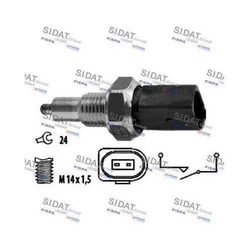 Schalter R&uuml;ckfahrleuchte Sidat 3.234150 f&uuml;r Audi Seat Skoda VW Vag