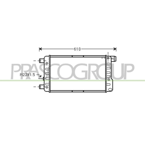 K&uuml;hler Motork&uuml;hlung Prasco FT017R001 Prascoselection f&uuml;r Fiat