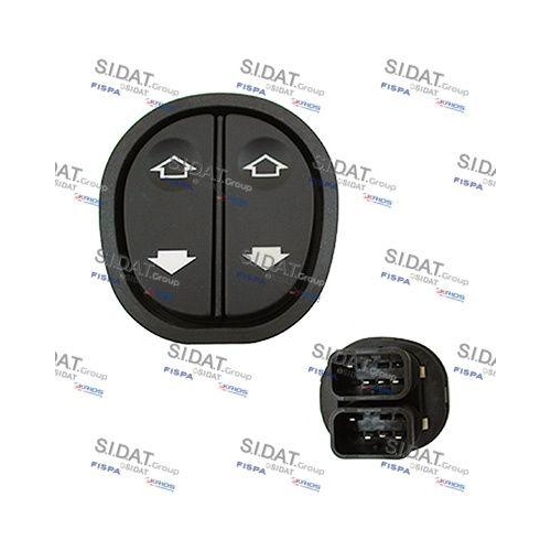 Schalter Fensterheber Sidat 5.145051A2 f&uuml;r Ford Mazda Vorne Links