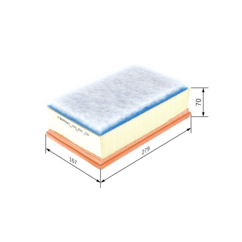 Luftfilter Bosch F026400150 für Citroën Peugeot Track Marshall