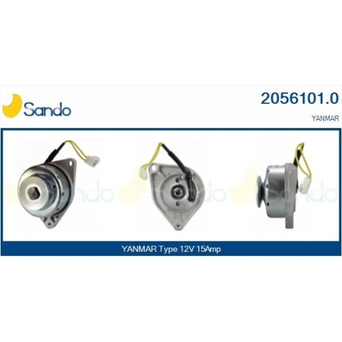 Generator Sando 2056101.0 f&uuml;r Perkins Yanmar