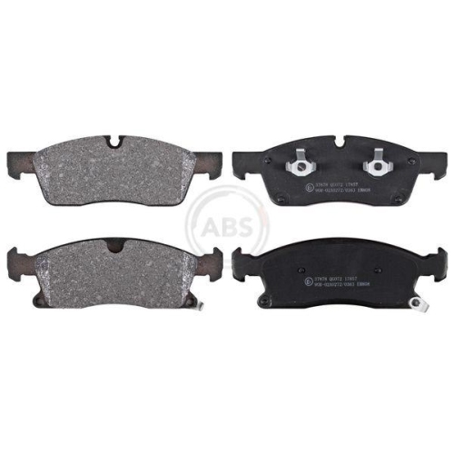 Bremsbelagsatz Scheibenbremse A.b.s. 37878 f&uuml;r Mercedes Benz Mercedes Benz Jeep