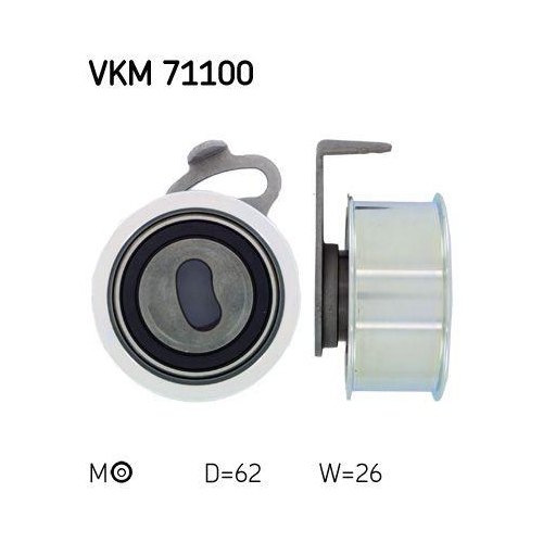 Spannrolle Zahnriemen Skf VKM 71100 für Toyota