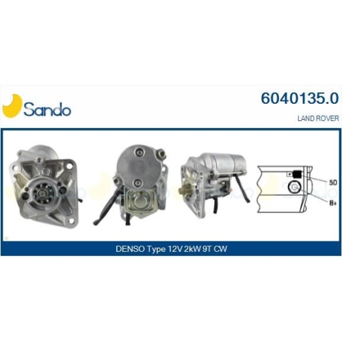Starter Sando 6040135.0 f&uuml;r Rover