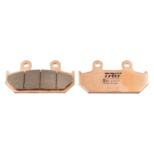Kit De Plaquettes De Frein Frein À Disque Trw MCB751SH Sinter Street pour