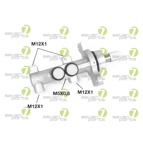 Hauptbremszylinder 7 Seven Parts SVI59080 f&uuml;r