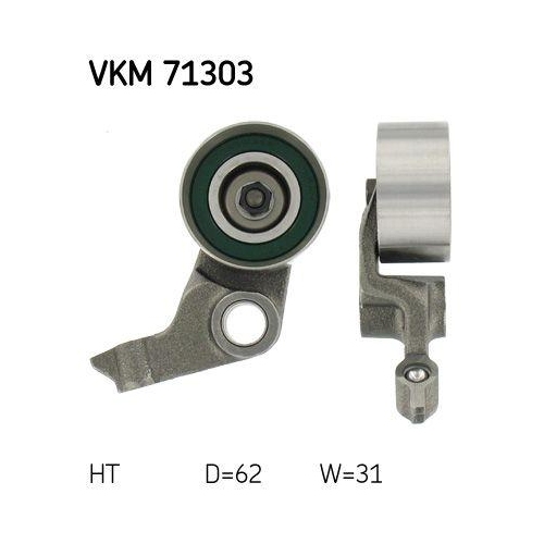 Spannrolle Zahnriemen Skf VKM 71303 für Toyota