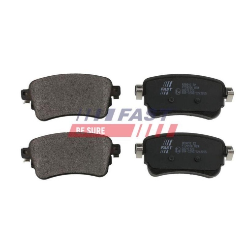 Bremsbelagsatz Scheibenbremse Fast FT29556 f&uuml;r Fiat Hinterachse