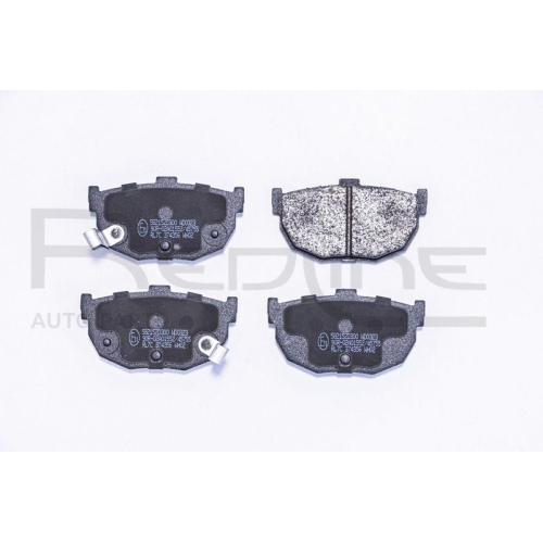 Bremsbelagsatz Scheibenbremse Red-line 27NI048 f&uuml;r Nissan Hyundai Hinterachse