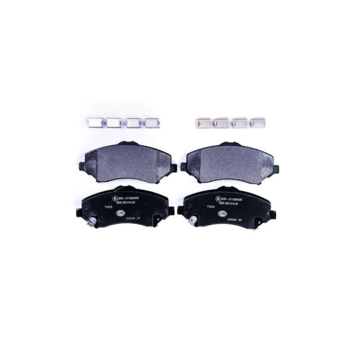 Bremsbelagsatz Scheibenbremse Hella 8DB 355 014-321 f&uuml;r Audi Chrysler Dodge Fiat