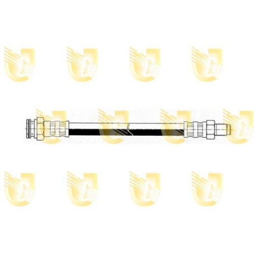 Bremsschlauch Unigom 372395 f&uuml;r Alfa Romeo Citro&euml;n Fiat Lancia Peugeot Hinten