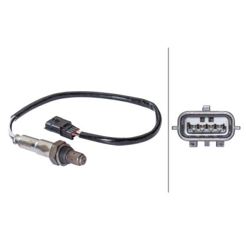 Lambdasonde Hella 6PA 358 103-041 f&uuml;r Lada Nissan Renault Dacia Nach Katalysator