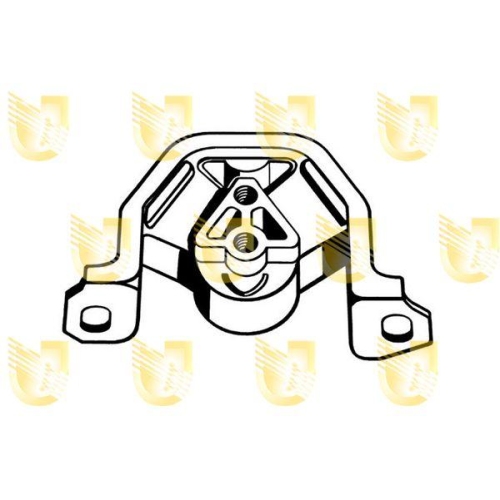 Lagerung Motor Unigom 396111 f&uuml;r Opel Vorne Vorne Links