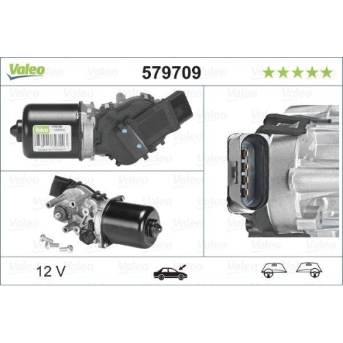 Wischermotor Valeo 579709 Original Teil f&uuml;r Audi Vorne