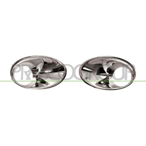 Rahmen Nebelscheinwerfer Prasco RN4261247 f&uuml;r Renault Links Rechts