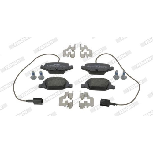 Bremsbelagsatz Scheibenbremse Ferodo FDB4321 Premier f&uuml;r Fiat Abarth Hinterachse