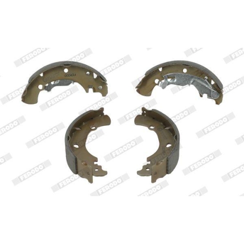 Bremsbackensatz Ferodo FSB656 Premier für Citroën Fiat Peugeot Hinterachse