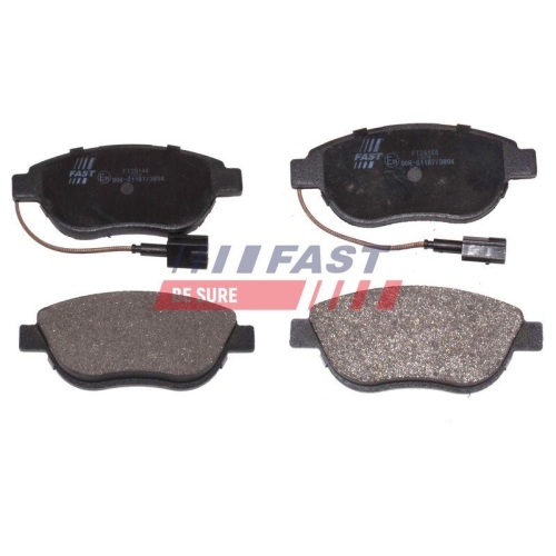 Bremsbelagsatz Scheibenbremse Fast FT29144 f&uuml;r Fiat Opel Vorderachse