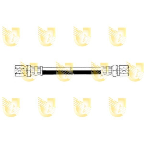 Bremsschlauch Unigom 372450 für Fiat Hinten
