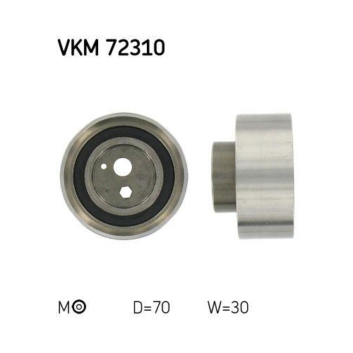 Spannrolle Zahnriemen Skf VKM 72310 für Nissan