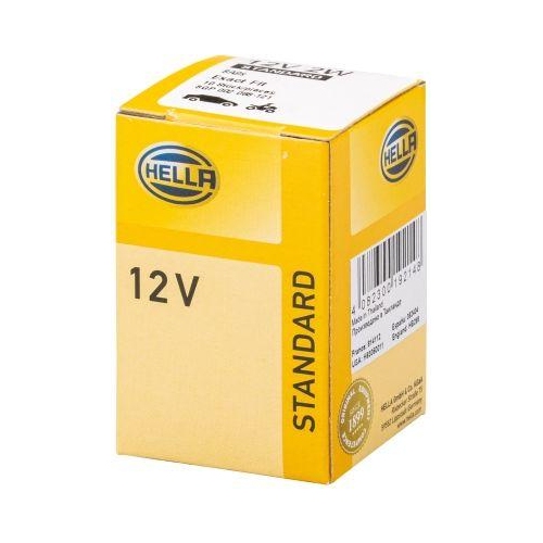 Gl&uuml;hlampe Innenraumleuchte Hella 8GP 002 068-121 Standard f&uuml;r Aebi Audi Daf Opel