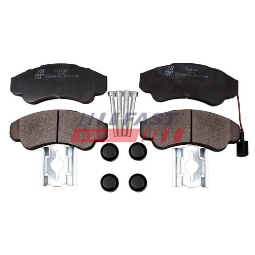 Bremsbelagsatz Scheibenbremse Fast FT29108 f&uuml;r Fiat Vorderachse