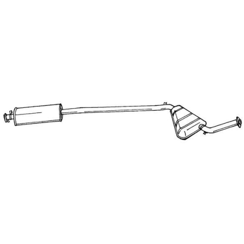 Mittelschalld&auml;mpfer Sigam 16422 f&uuml;r Fiat Lancia