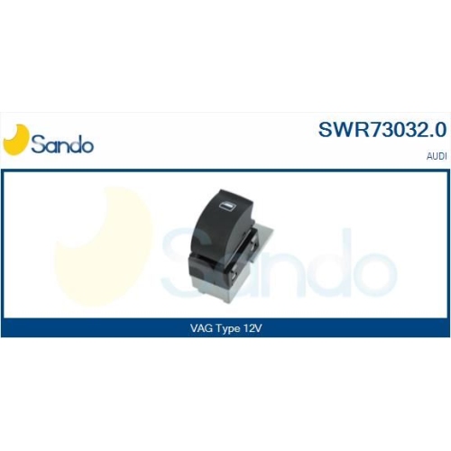Schalter Fensterheber Sando SWR73032.0 f&uuml;r Vag Beifahrerseitig