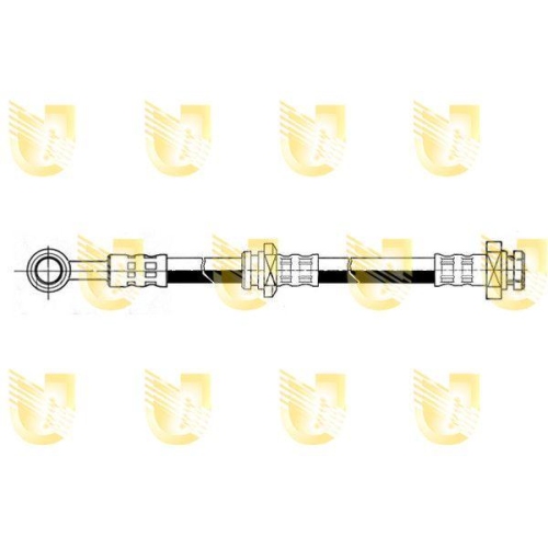 Bremsschlauch Unigom 379644 f&uuml;r Suzuki Vorne