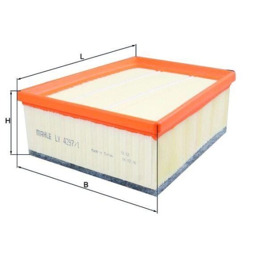 Luftfilter Mahle LX 4297/1 f&uuml;r Mercedes Benz Mercedes Benz Renault