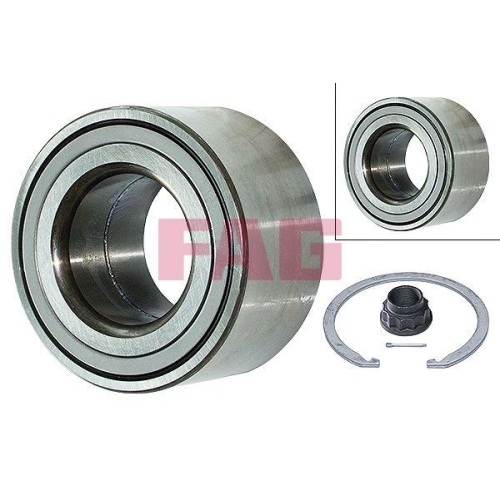 Radlagersatz Schaeffler Fag 713 6187 60 für Toyota Hinterachse Vorderachse